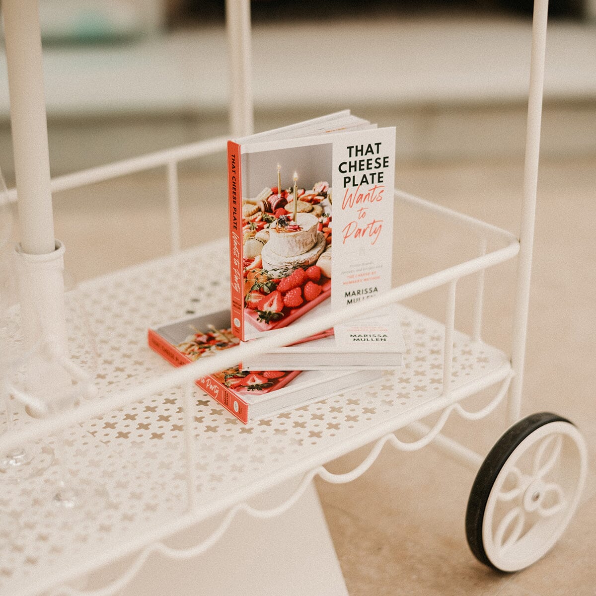 The Al Fresco Bar Cart - Antique White - Image 16