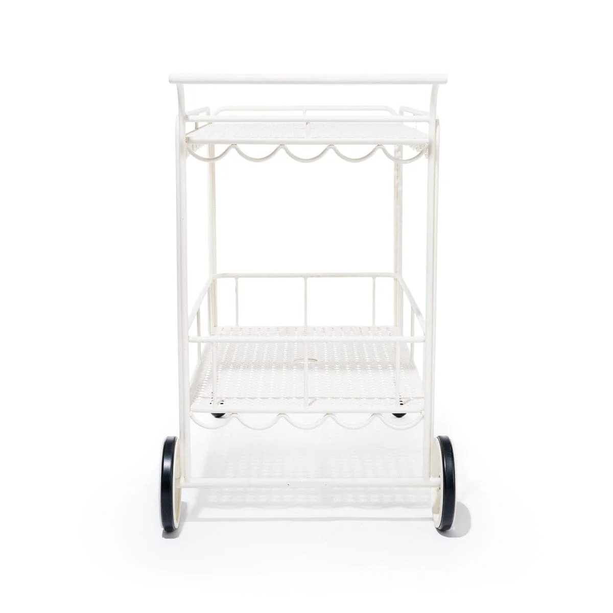 The Al Fresco Bar Cart - Antique White - Image 5