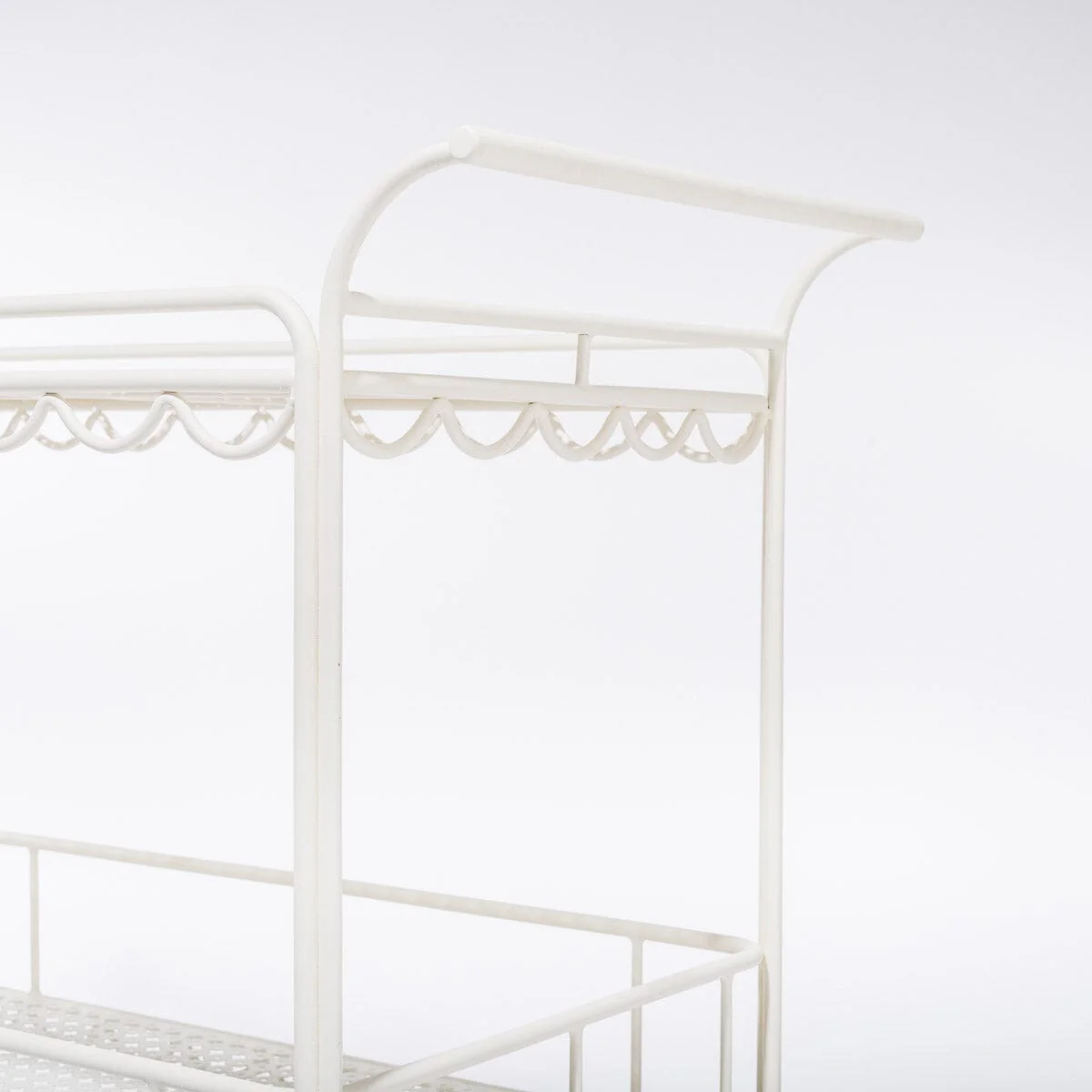 The Al Fresco Bar Cart - Antique White - Image 7