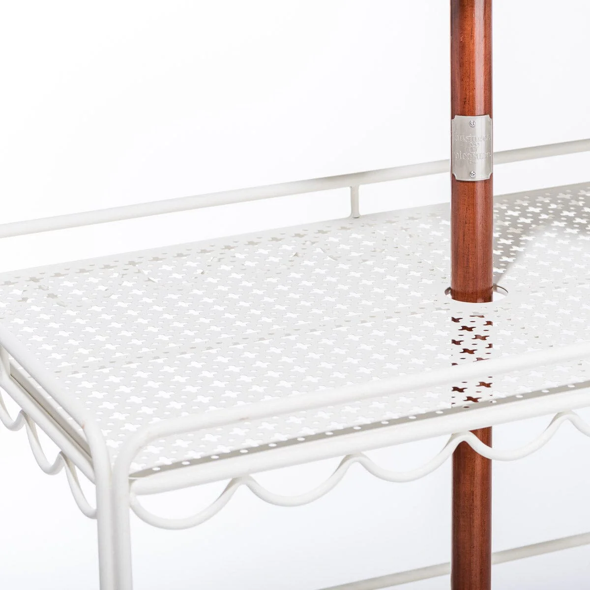 The Al Fresco Bar Cart - Antique White - Image 8