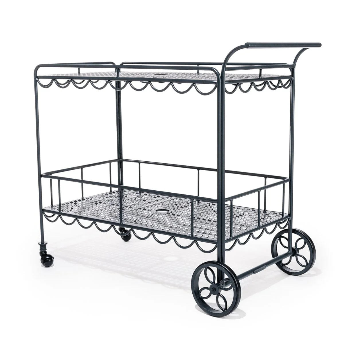The Al Fresco Bar Cart - Vintage Black - Image 4