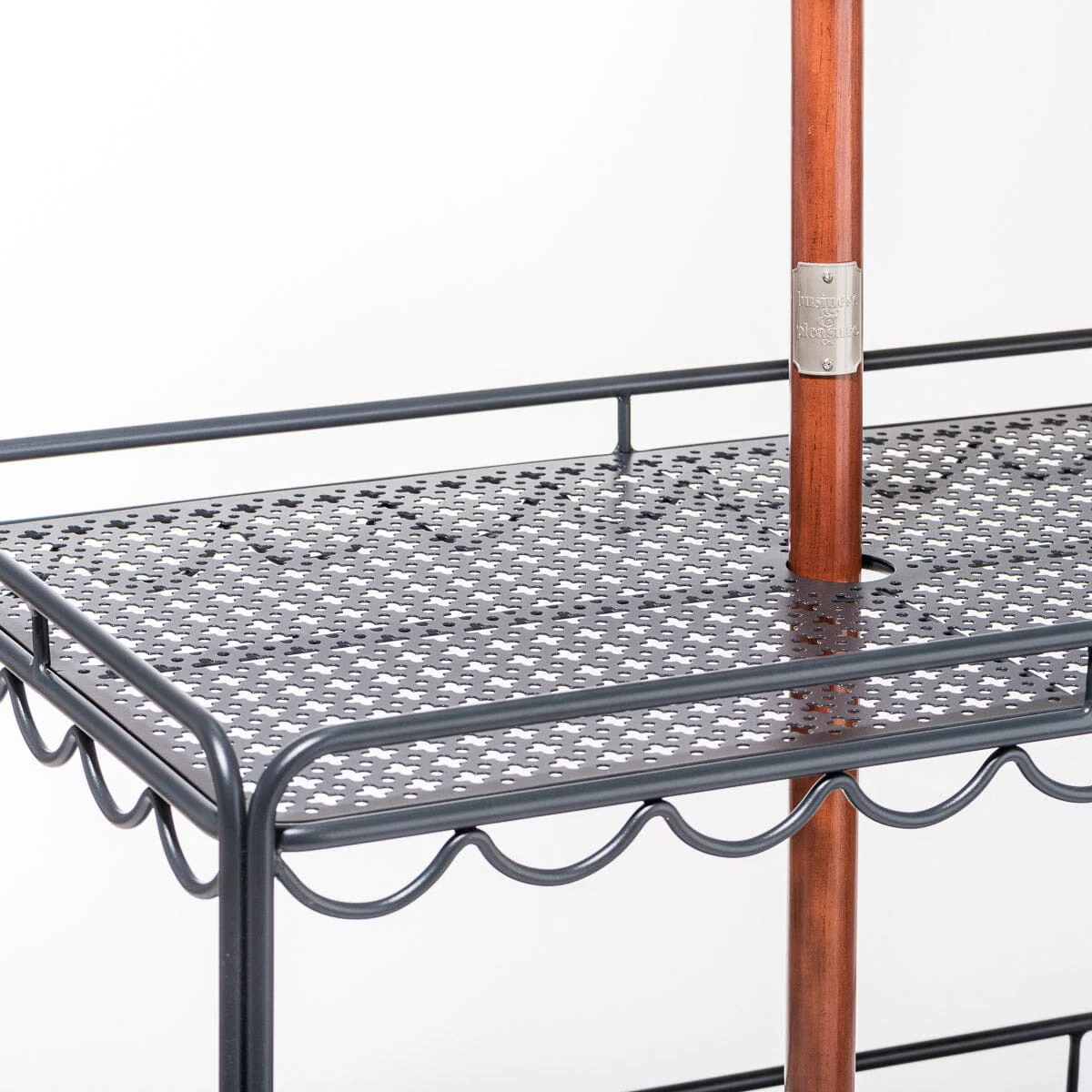 The Al Fresco Bar Cart - Vintage Black - Image 8