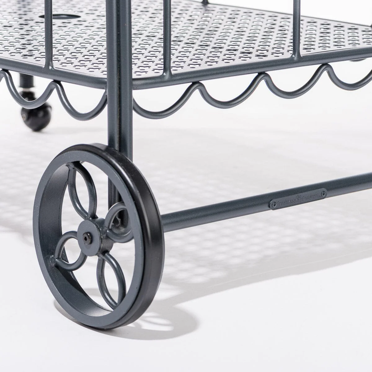 The Al Fresco Bar Cart - Vintage Black - Image 9