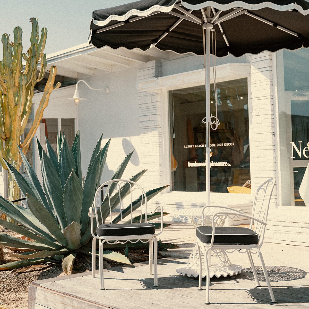 The Al Fresco Chair Cushion - Rivie Black - Image 10