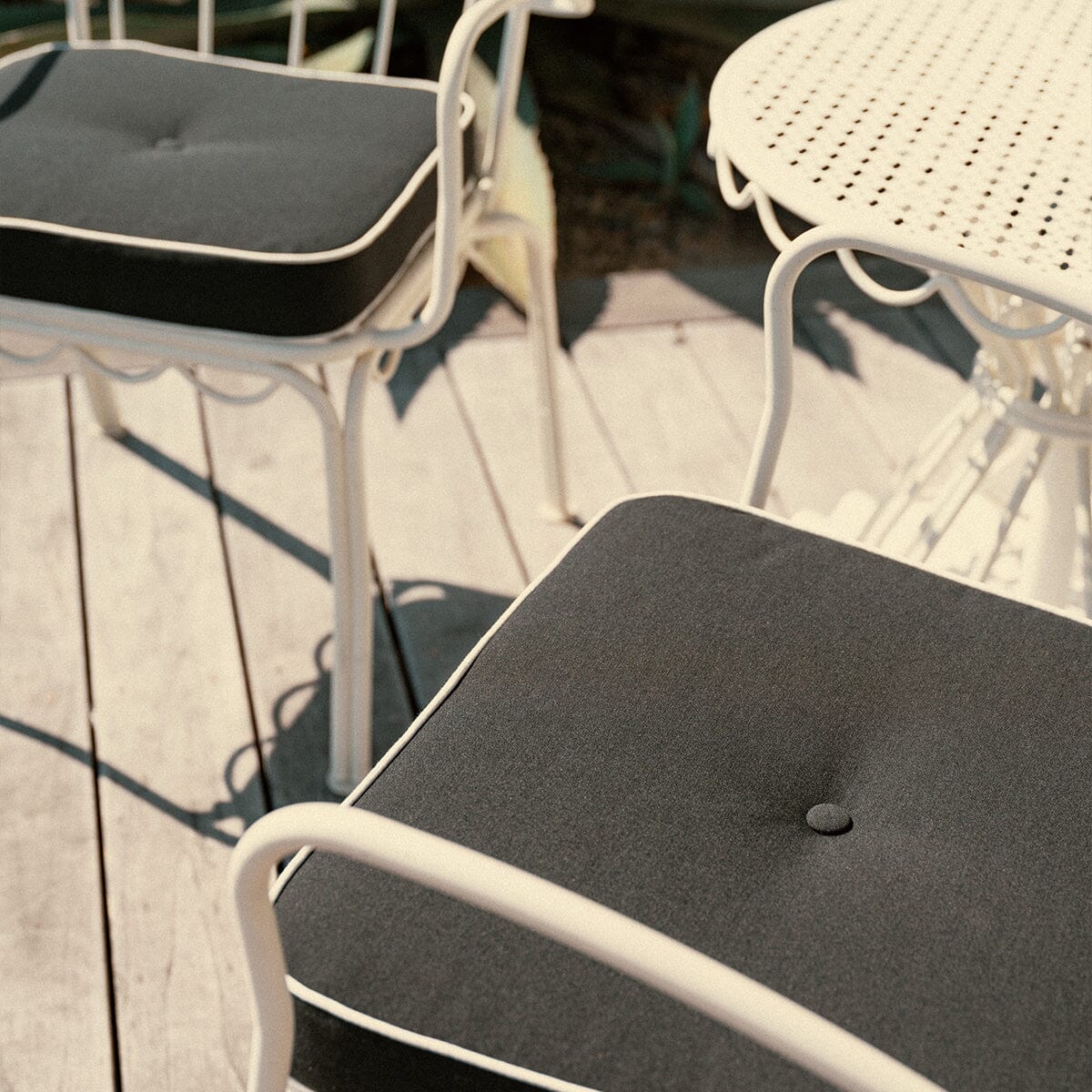 The Al Fresco Chair Cushion - Rivie Black - Image 11