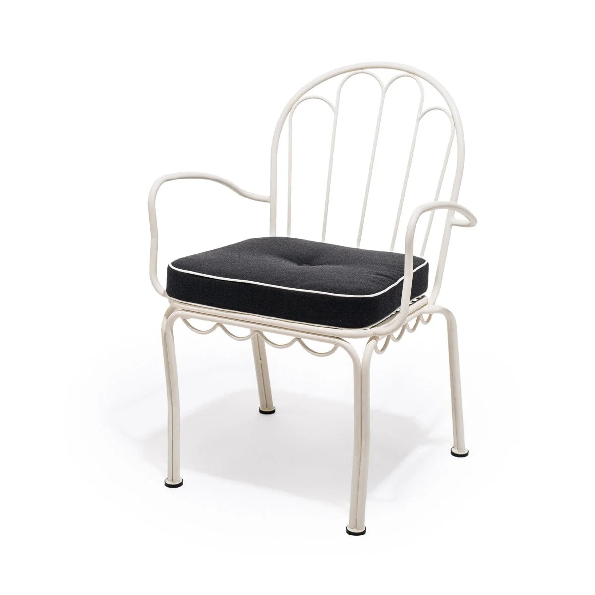 The Al Fresco Chair Cushion - Rivie Black - Image 7