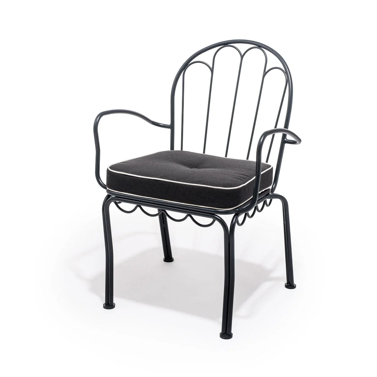 The Al Fresco Chair Cushion - Rivie Black - Image 8