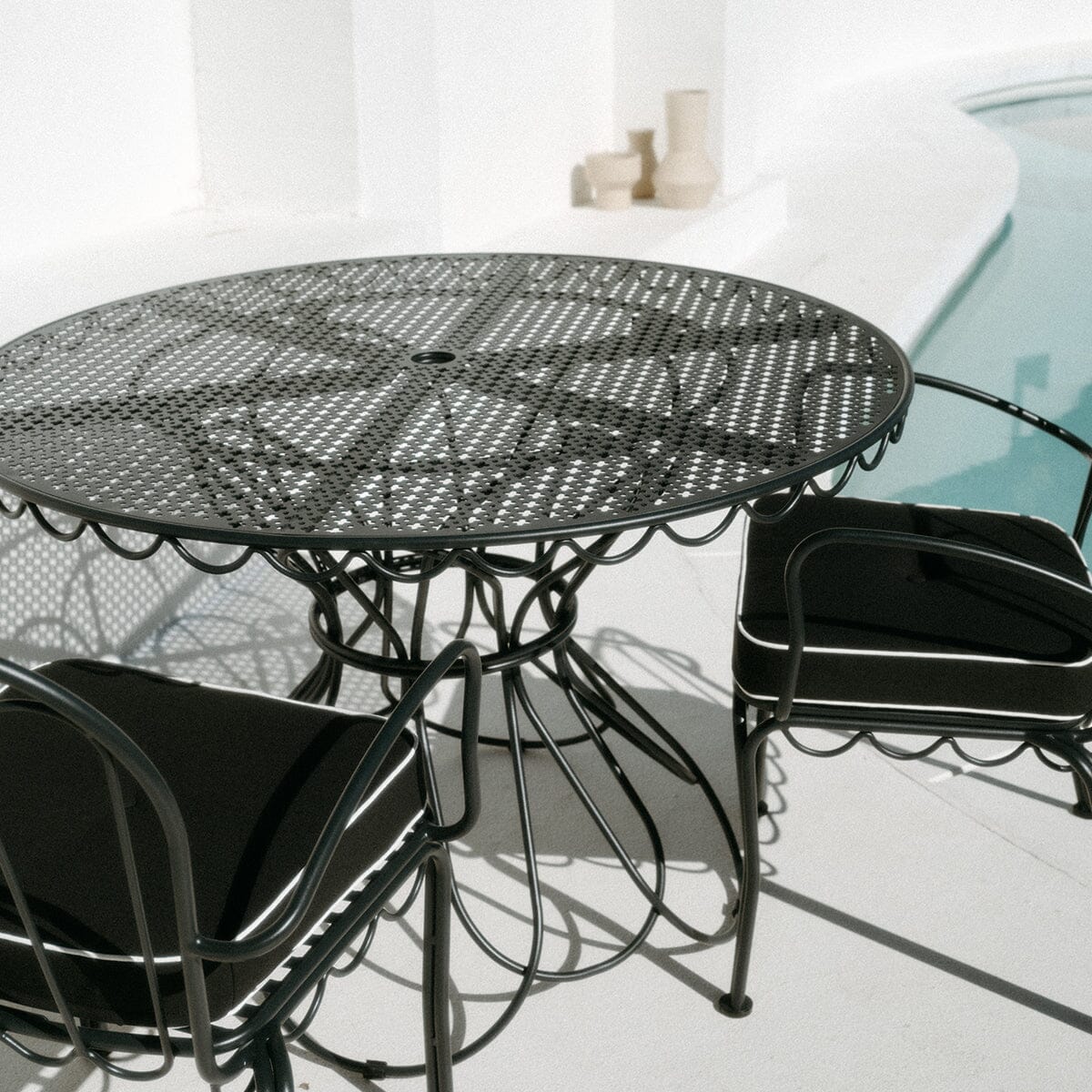 The Al Fresco Dining Chair - Vintage Black - Image 10