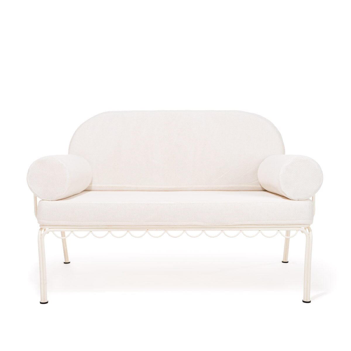 The Al Fresco Love Seat - Antique White - Image 7