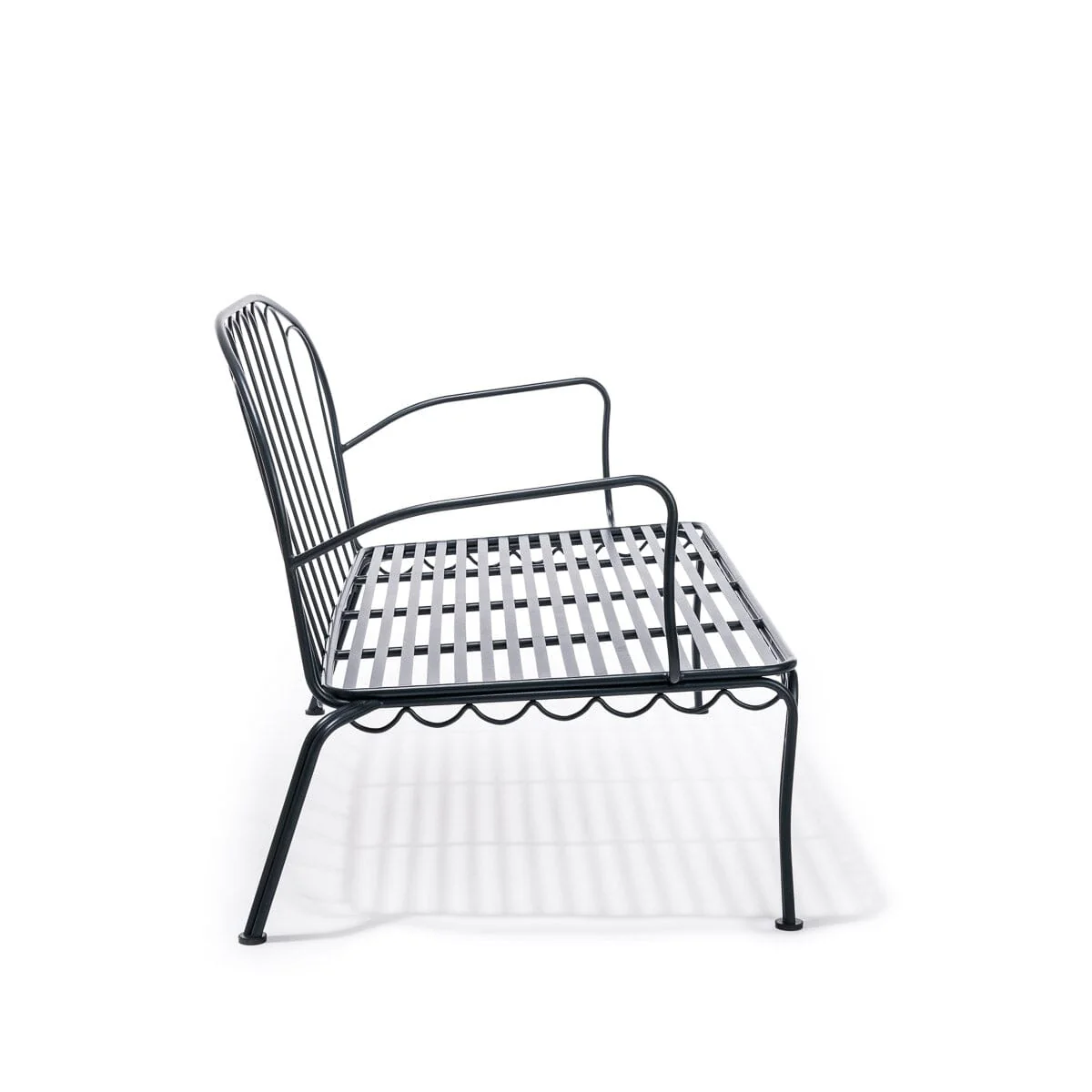 The Al Fresco Love Seat - Vintage Black - Image 3