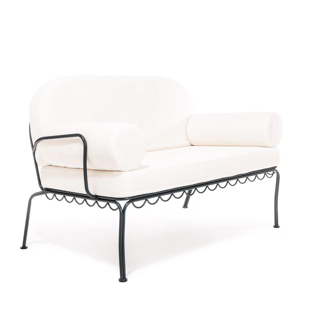 The Al Fresco Love Seat - Vintage Black - Image 7