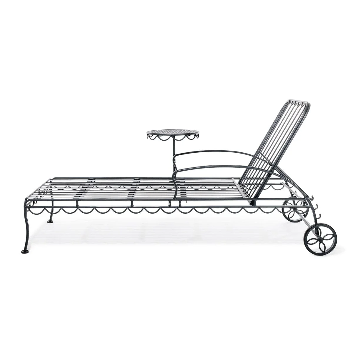 The Al Fresco Sun Lounger - Vintage Black - Image 4