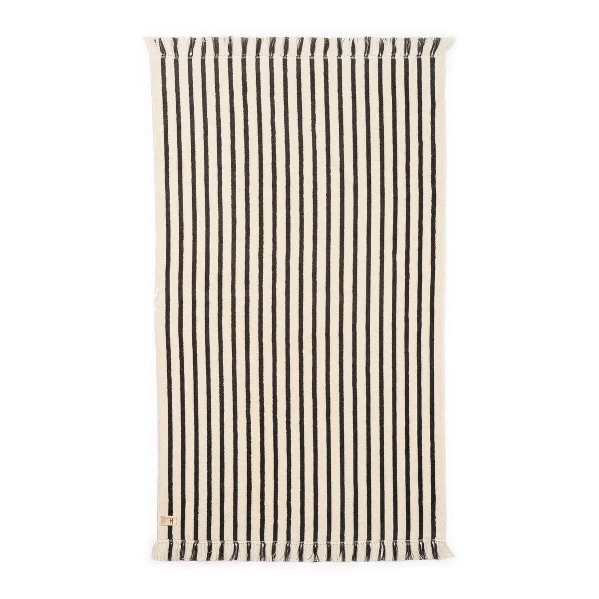The Beach Towel - Monaco Black Stripe - Image 7
