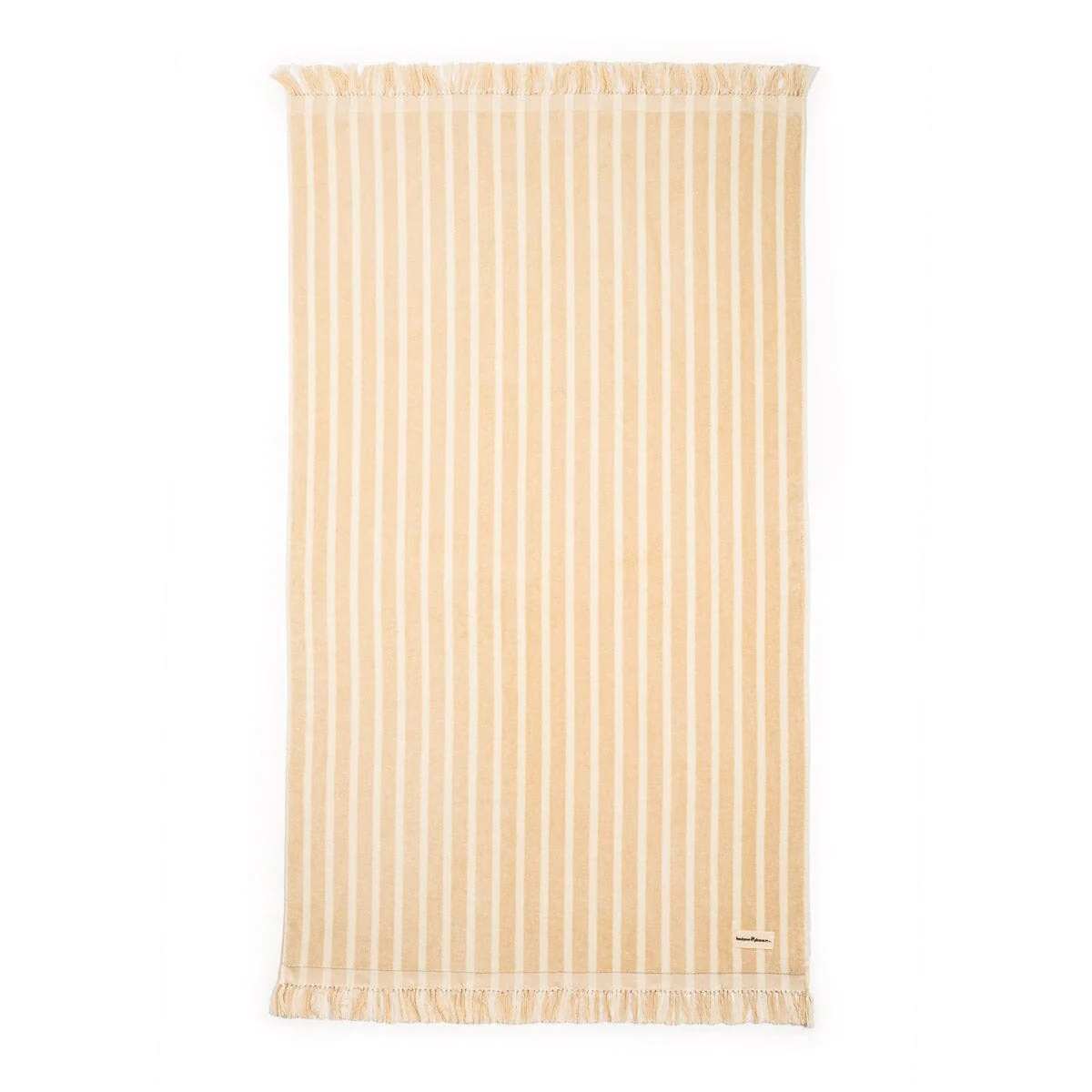 The Beach Towel - Monaco Natural Stripe - Image 3