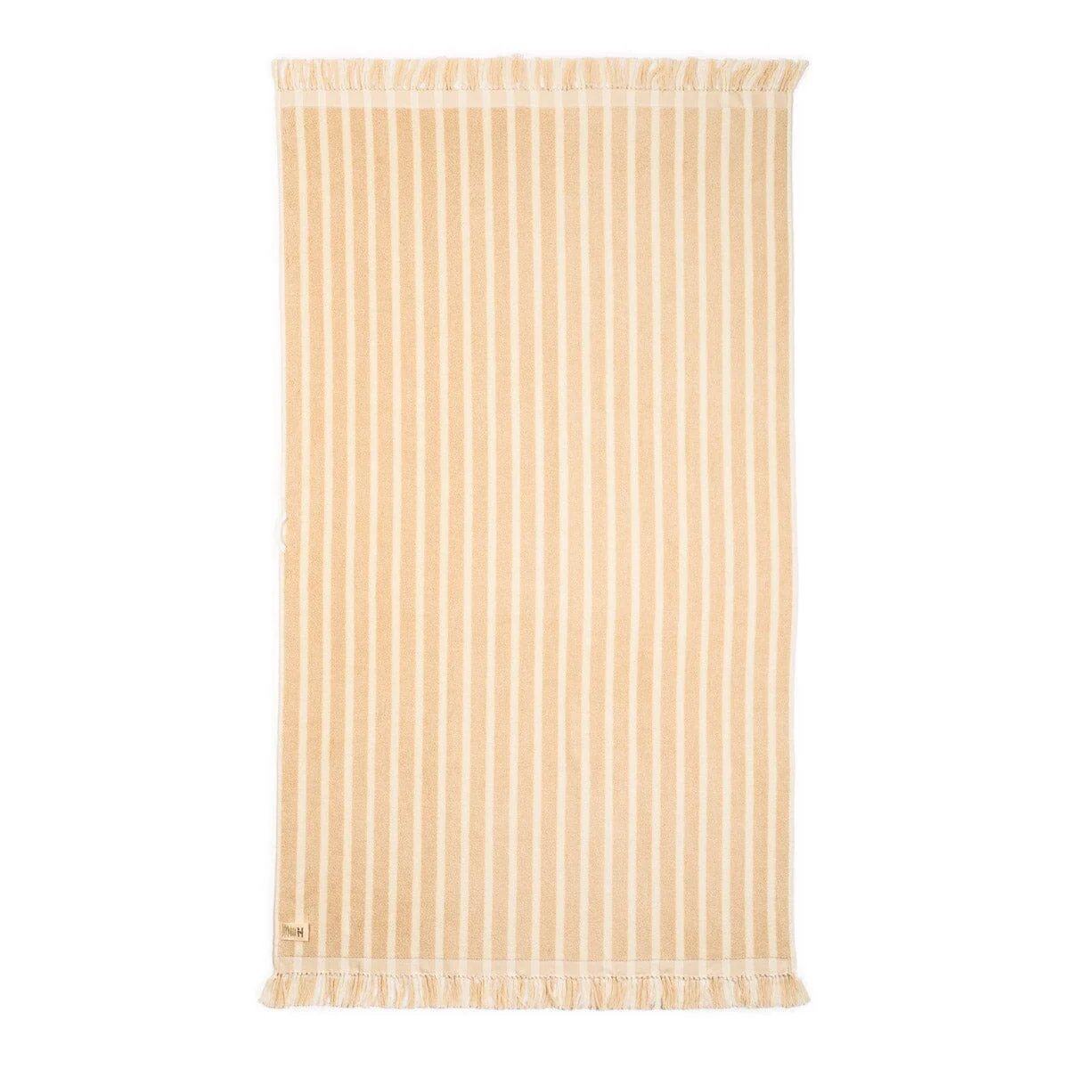 The Beach Towel - Monaco Natural Stripe - Image 5