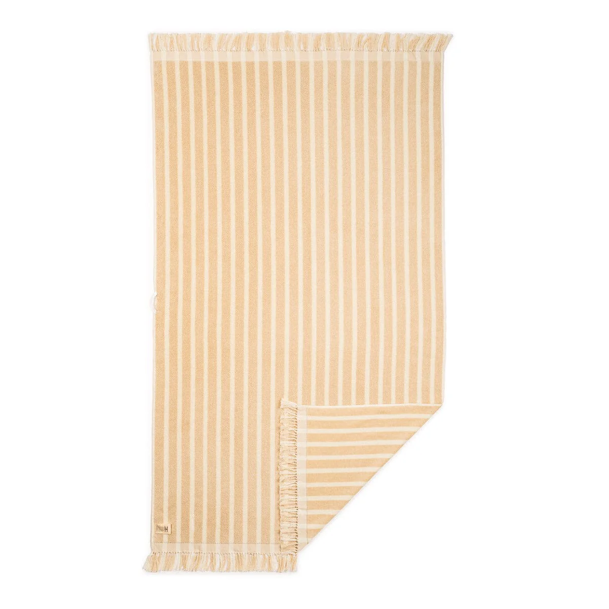 The Beach Towel - Monaco Natural Stripe - Image 6