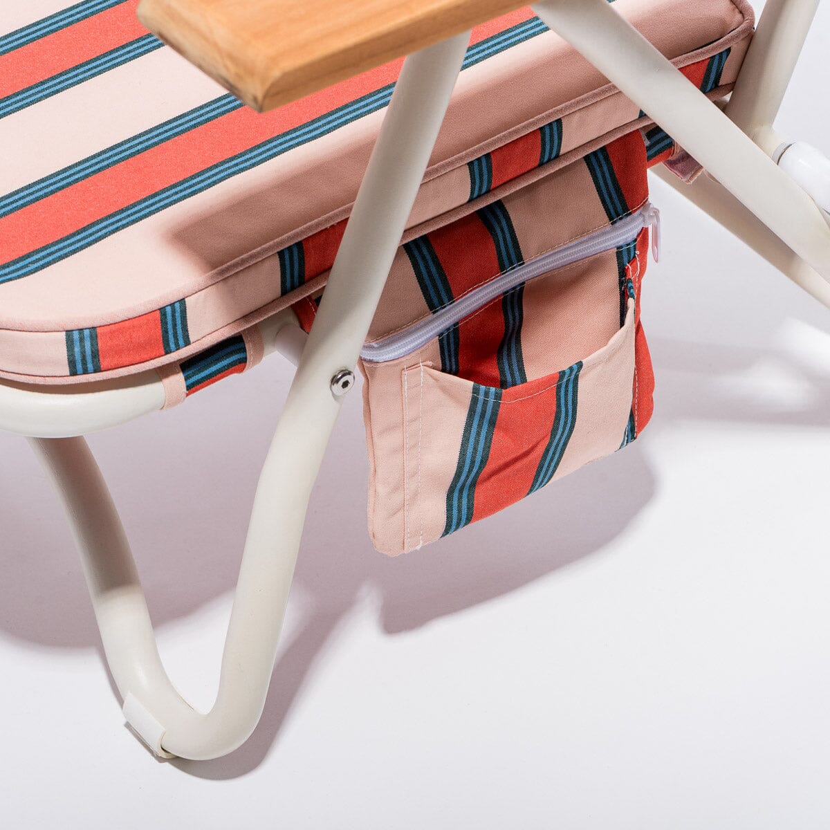 The Pam Chair - Bistro Dusty Pink Stripe - Image 11