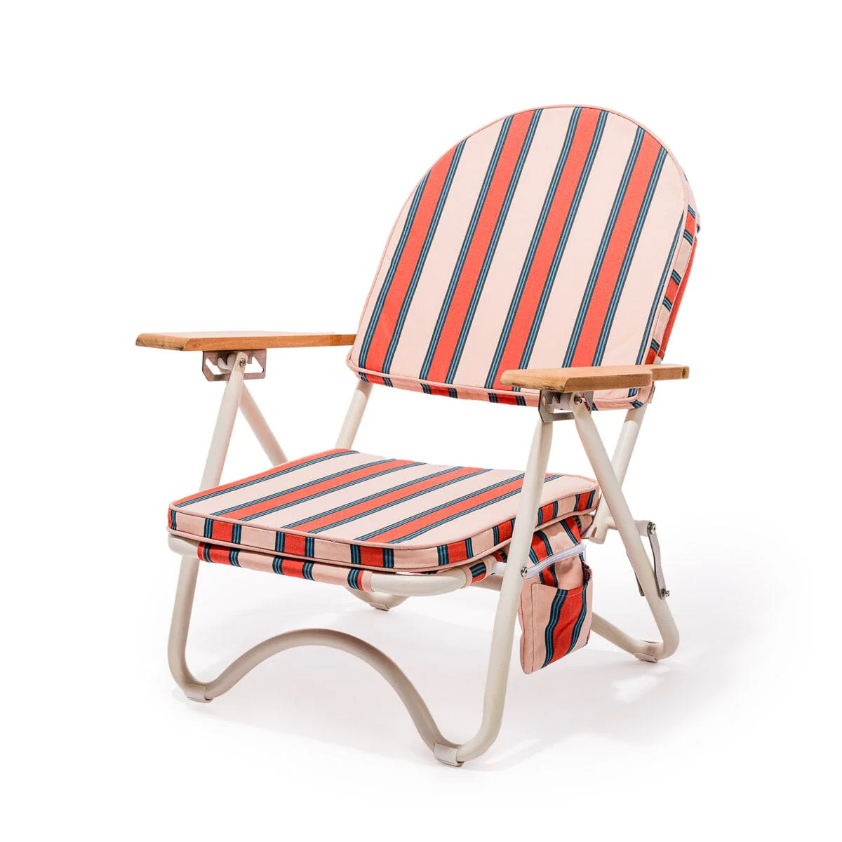 The Pam Chair - Bistro Dusty Pink Stripe - Image 5
