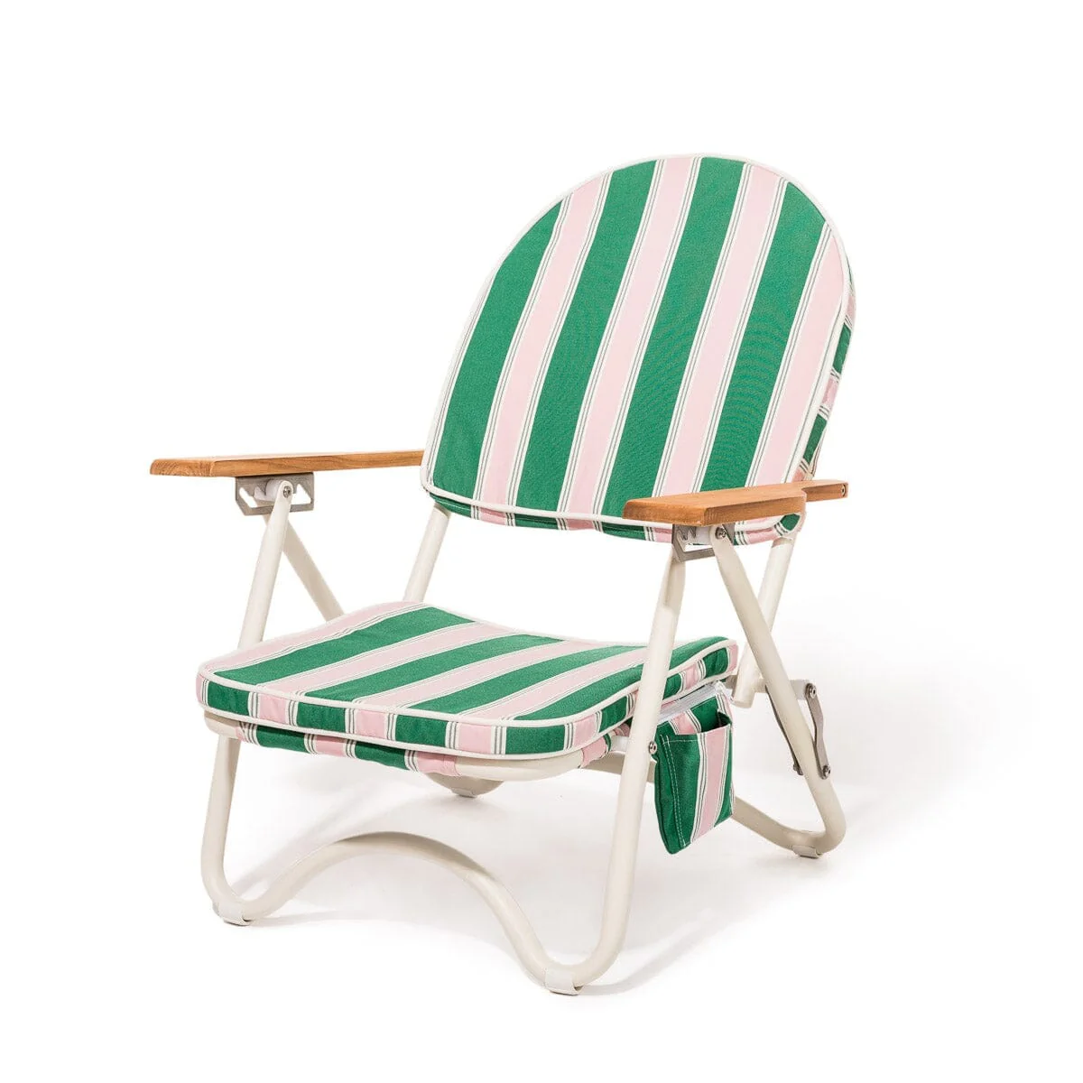 The Pam Chair - Bistro Green Stripe - Image 3