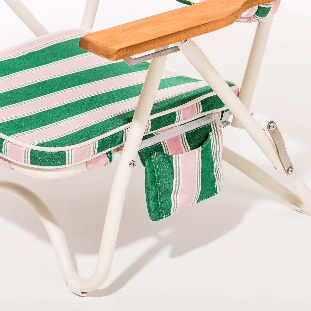 The Pam Chair - Bistro Green Stripe - Image 7