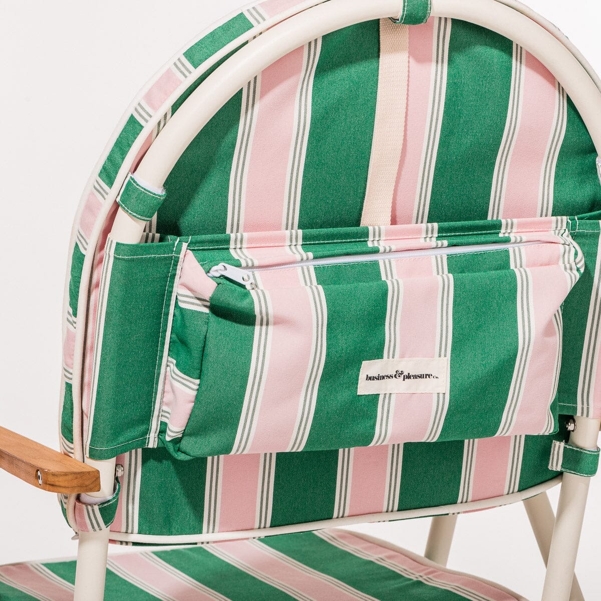 The Pam Chair - Bistro Green Stripe - Image 8
