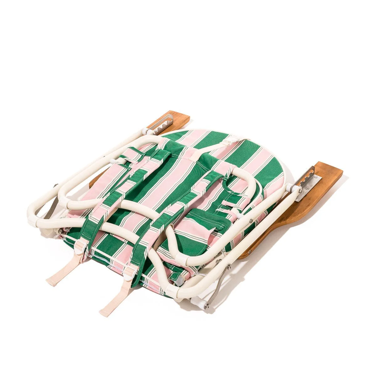 The Pam Chair - Bistro Green Stripe - Image 9
