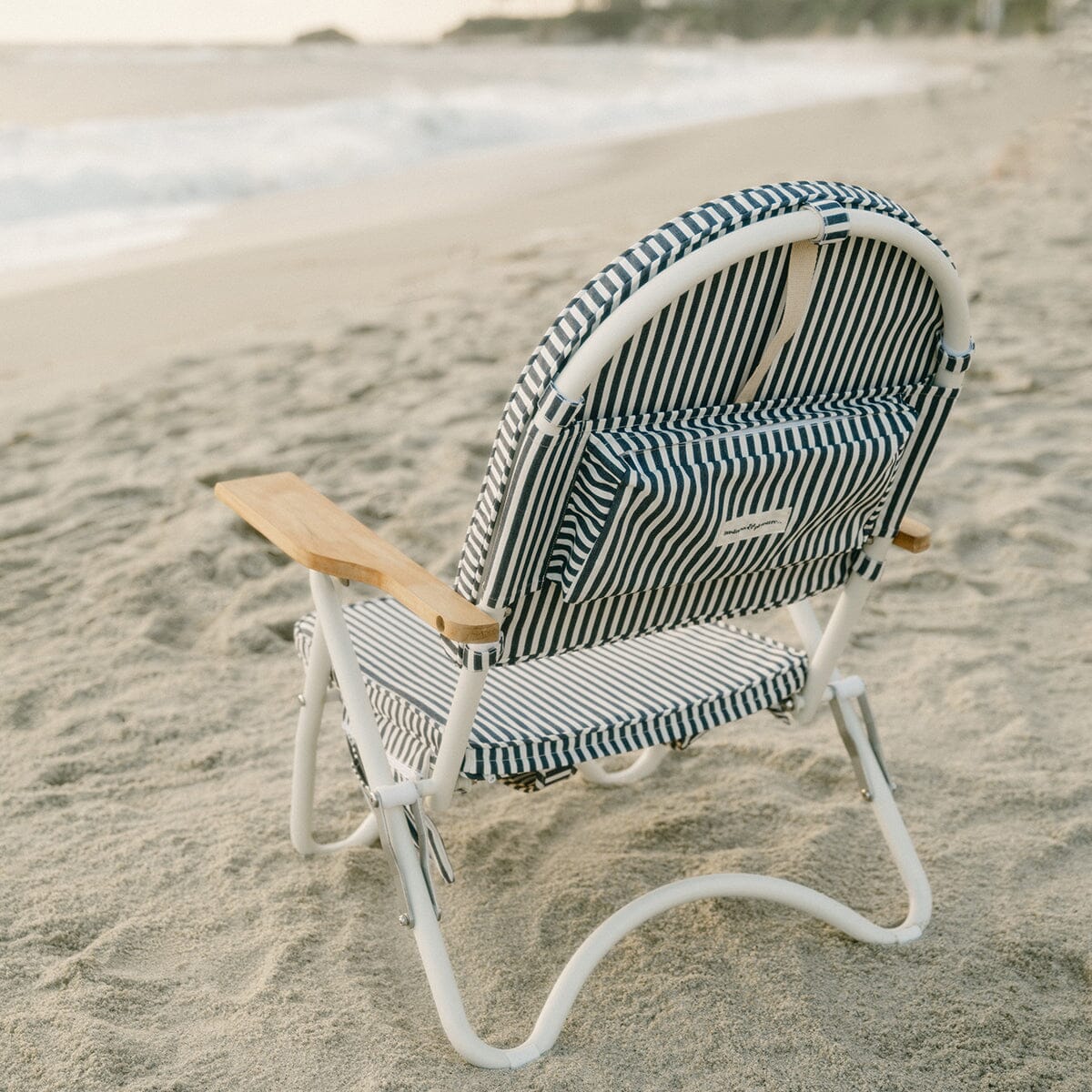 The Pam Chair - Laurens Navy Stripe - Image 2