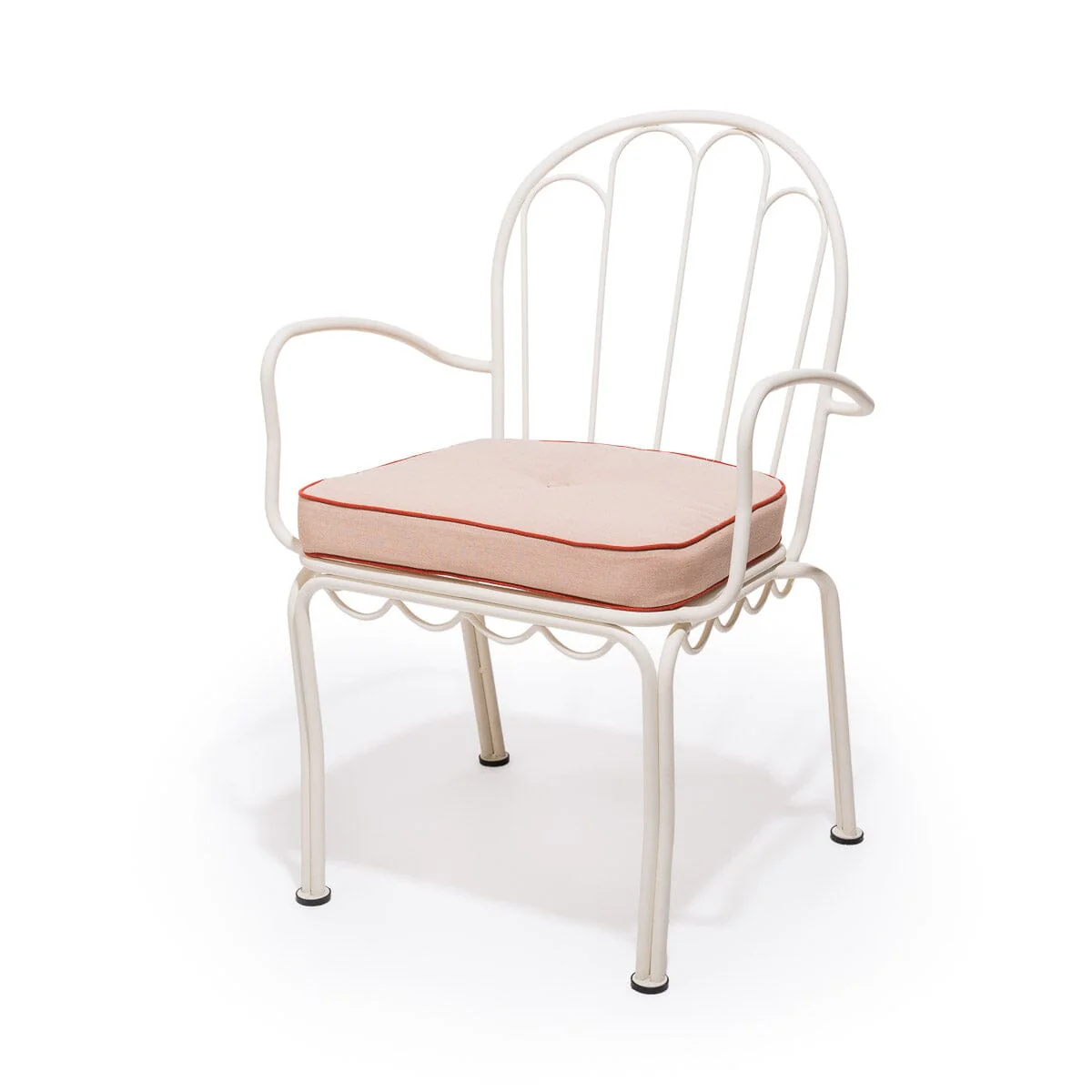 The Al Fresco Dining Chair Cushion - Rivie Pink - Image 7