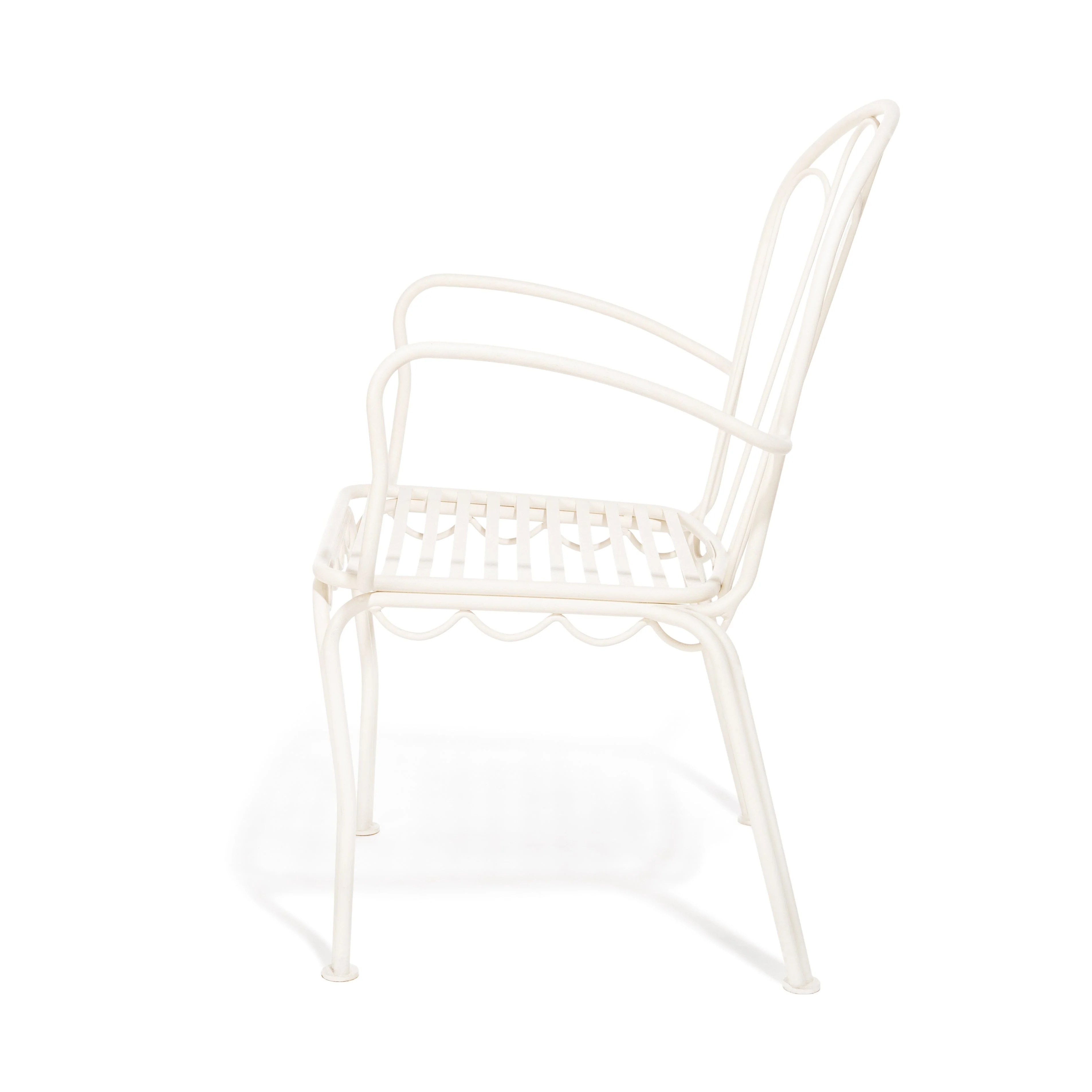 The Al Fresco Dining Chair - Antique White - Image 4