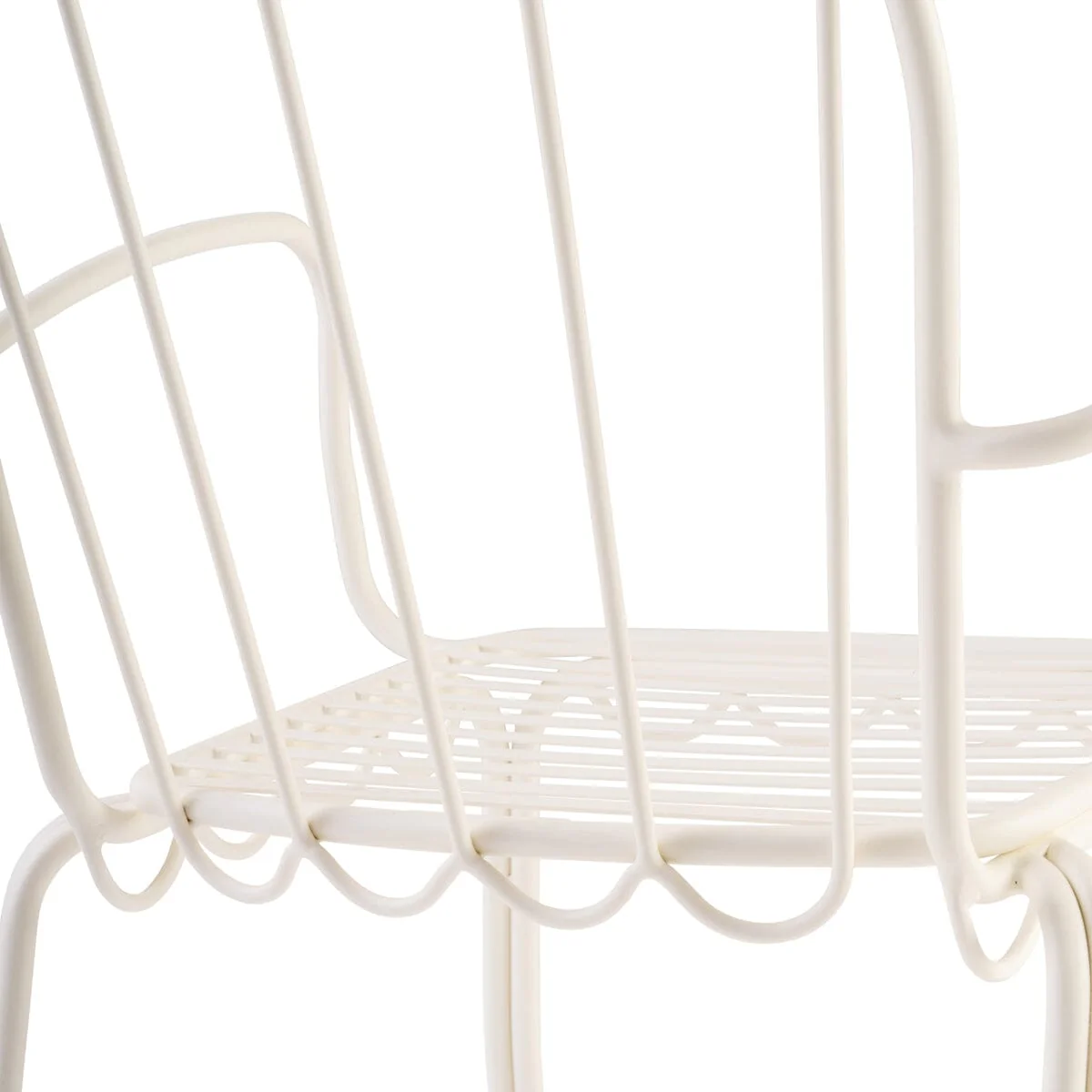 The Al Fresco Dining Chair - Antique White - Image 5
