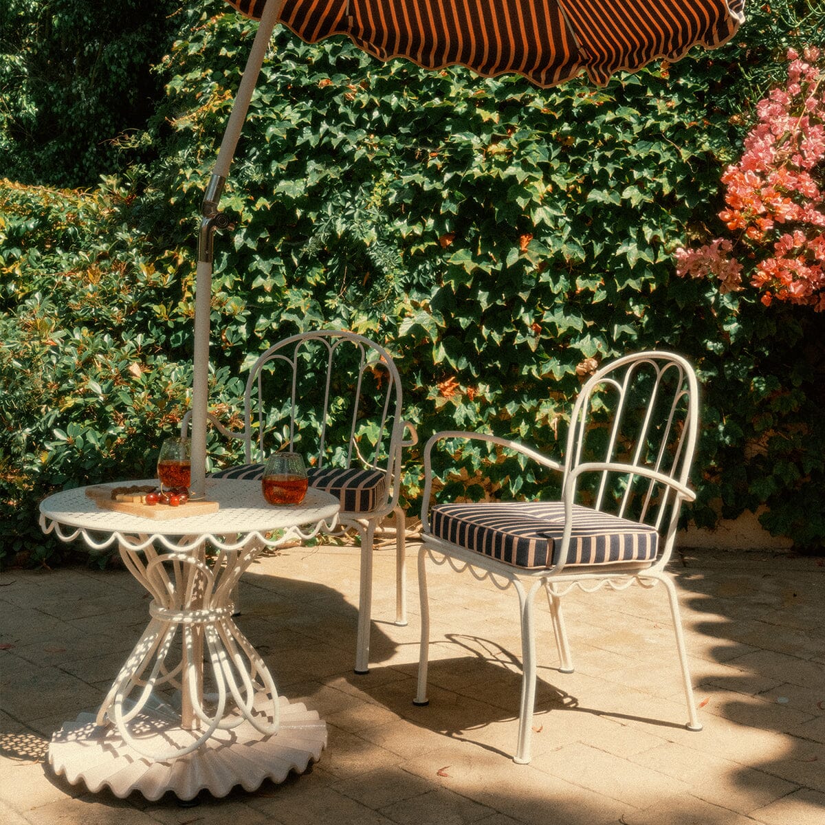 The Al Fresco Dining Chair - Antique White - Image 7