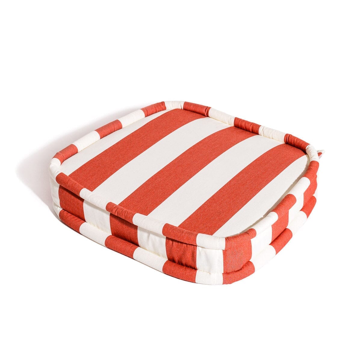 The Al Fresco Dining Chair in Crew Le Sirenuse Stripe | Antique White Frame - Image 3