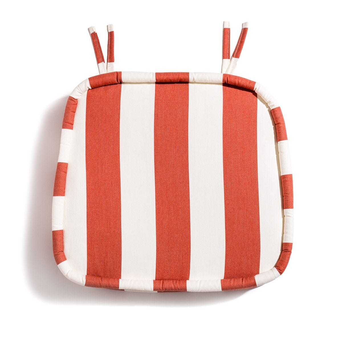 The Al Fresco Dining Chair in Crew Le Sirenuse Stripe | Antique White Frame - Image 4