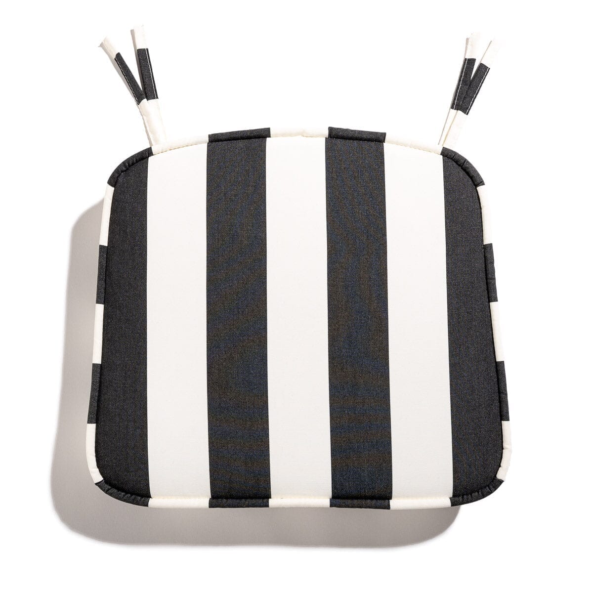 The Al Fresco Dining Chair in Crew Vintage Black Stripe | Vintage Black Frame - Image 4