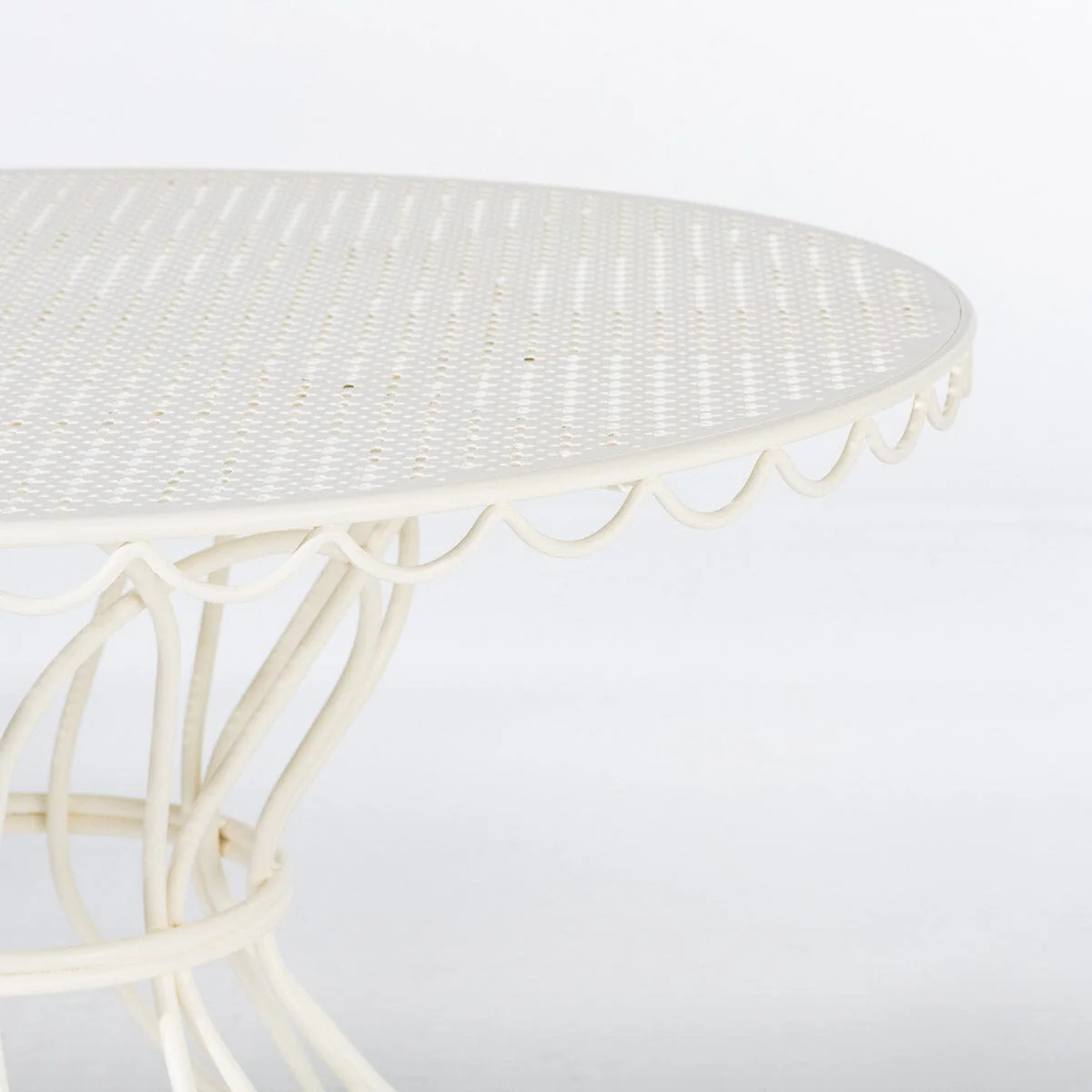 The Al Fresco Oval Dining Table - Antique White - Image 6