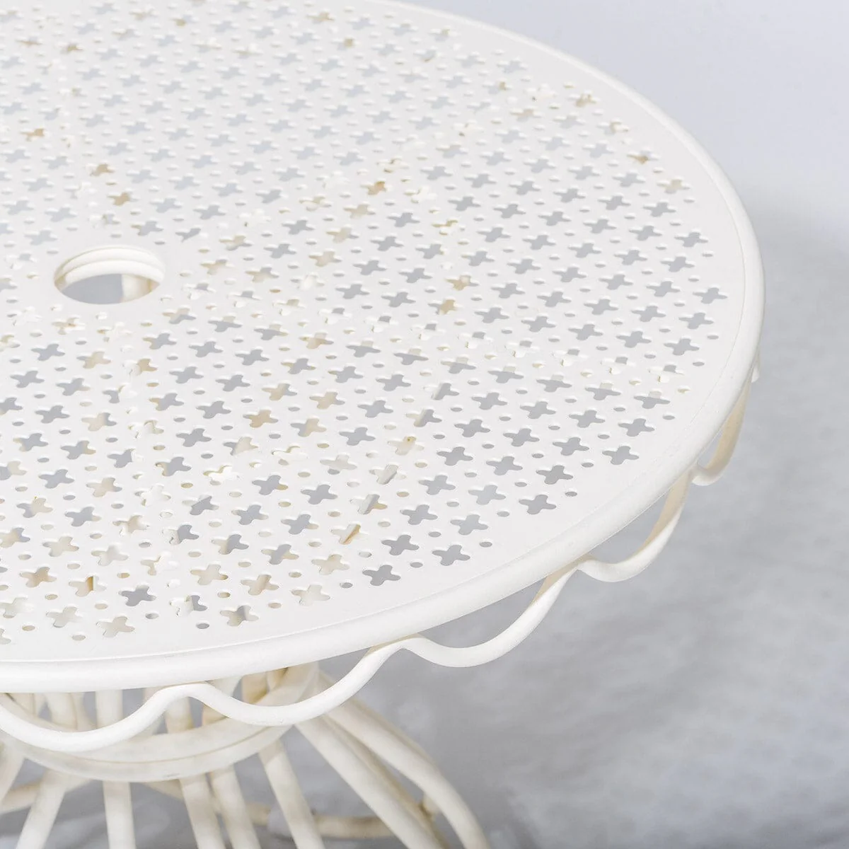 The Al Fresco Side Table - Antique White - Image 4