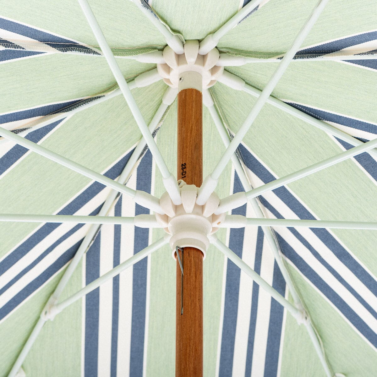 The Amalfi Umbrella x Julia Berolzheimer in Green Stripes - Image 4
