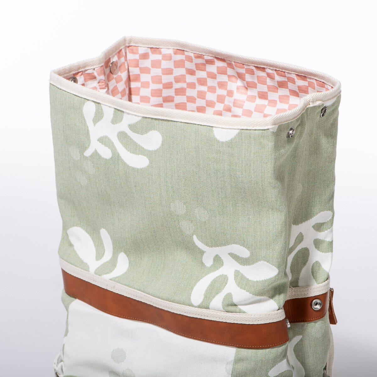 The Backpack Cooler - Benoît Jade Green Jacquard - Image 7