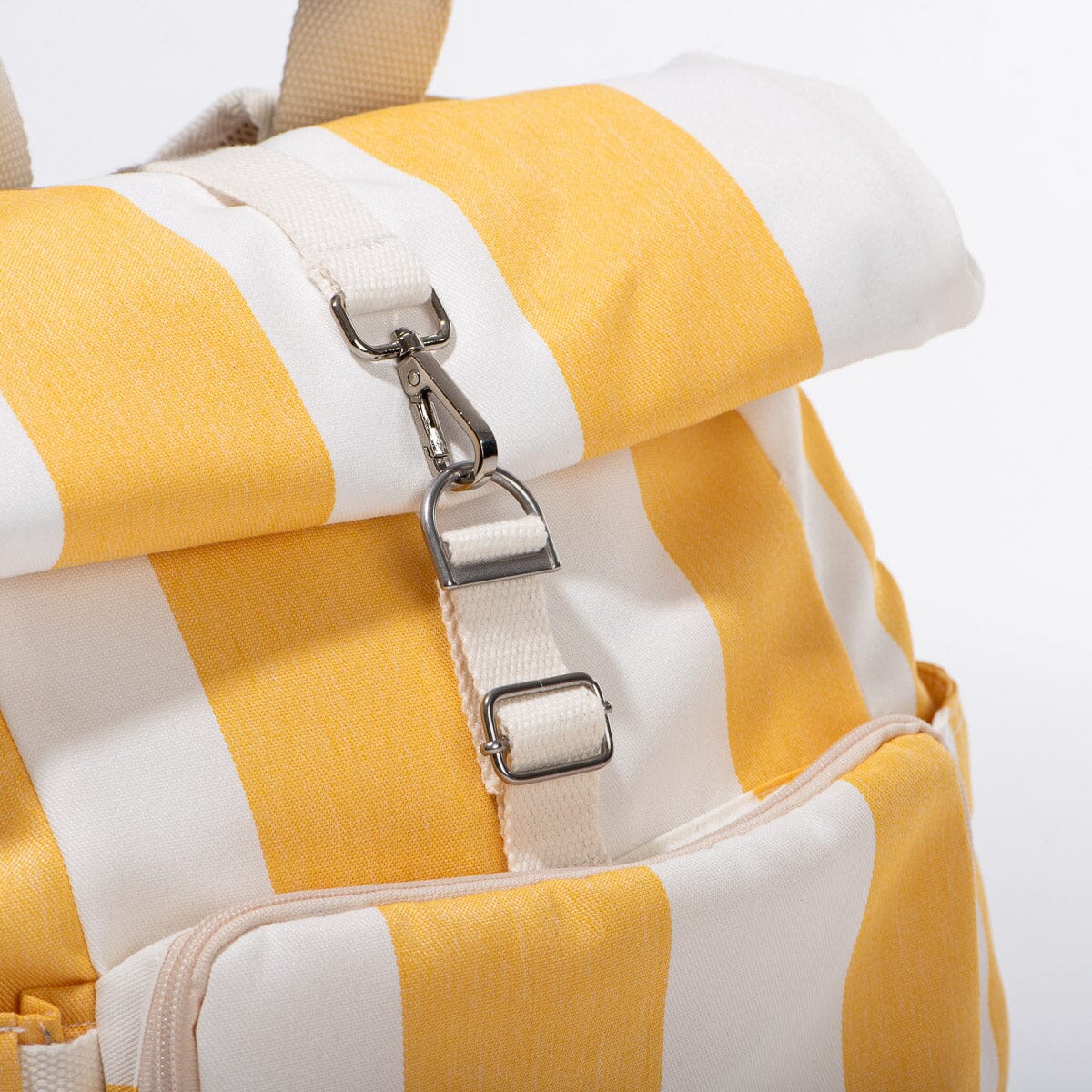 The Backpack Cooler - Crew Mimosa Yellow Stripe - Image 4