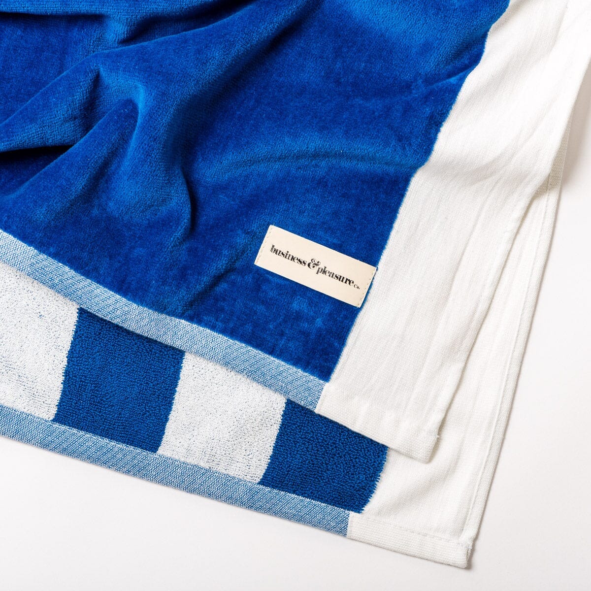 The Beach Blanket - Crew Mediterranean Blue Stripe - Image 6