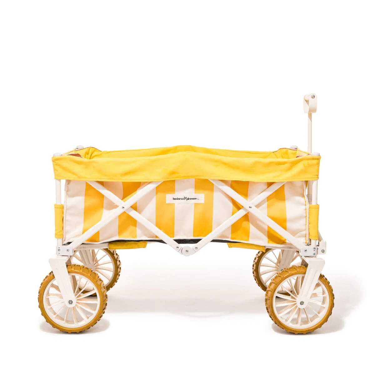 The Beach Cart - Crew Mimosa Yellow Stripe
