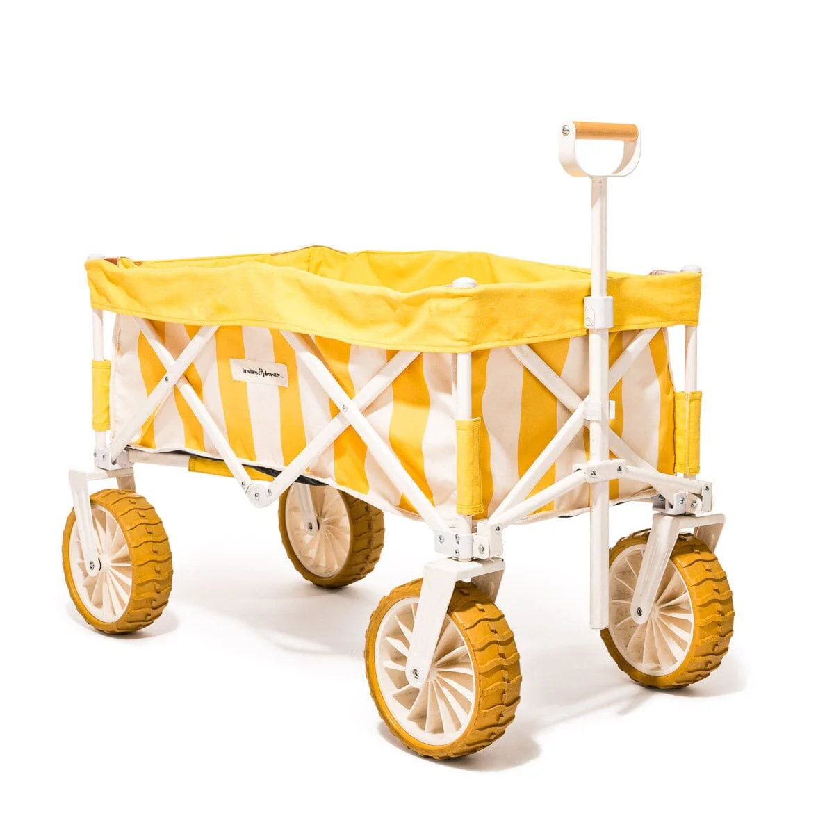 The Beach Cart - Crew Mimosa Yellow Stripe - Image 3