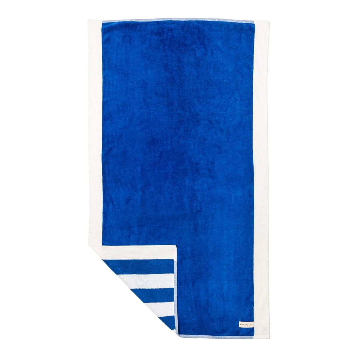 The Beach Towel - Crew Mediterranean Blue Stripe - Image 3