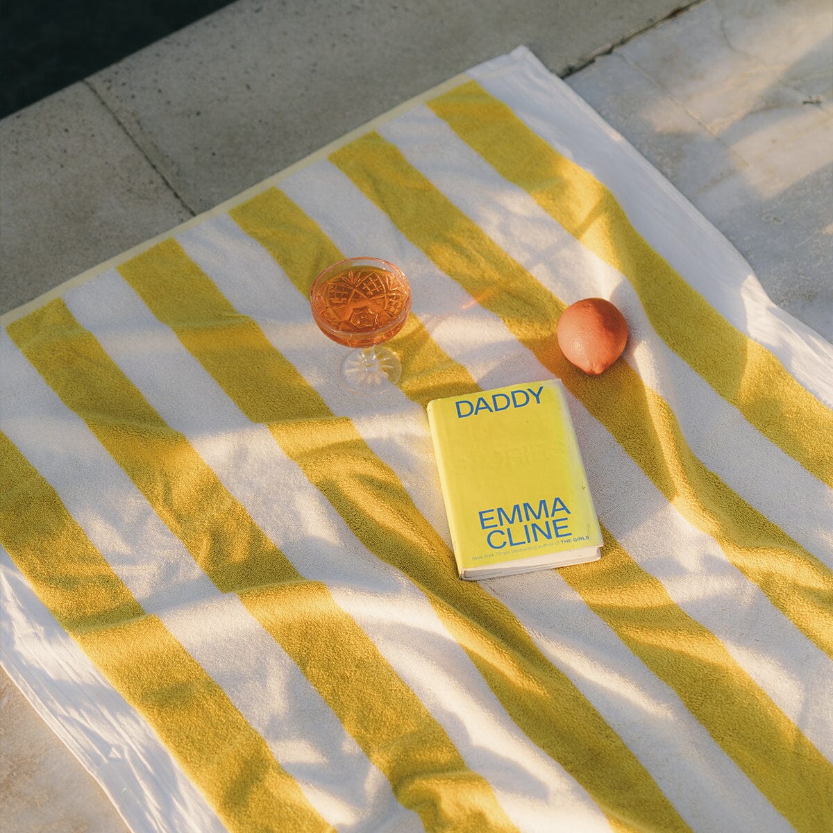 The Beach Towel - Crew Mimosa Yellow Stripe - Image 12