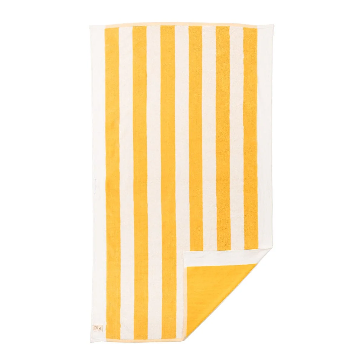 The Beach Towel - Crew Mimosa Yellow Stripe - Image 5