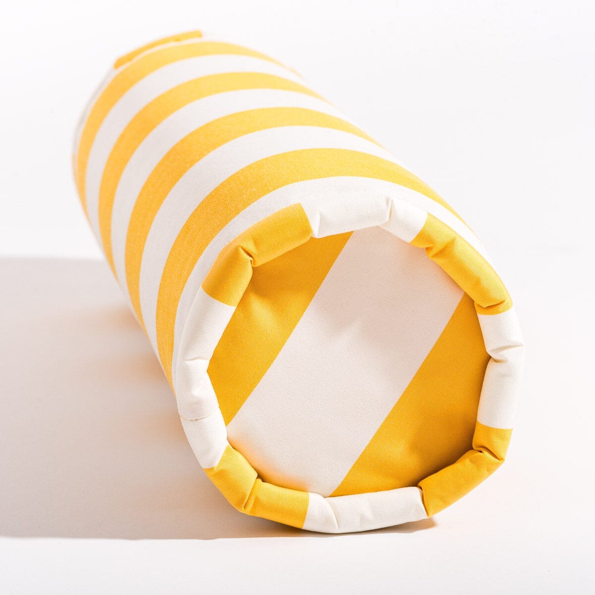 The Bolster Pillow - Crew Mimosa Yellow Stripe - Image 2