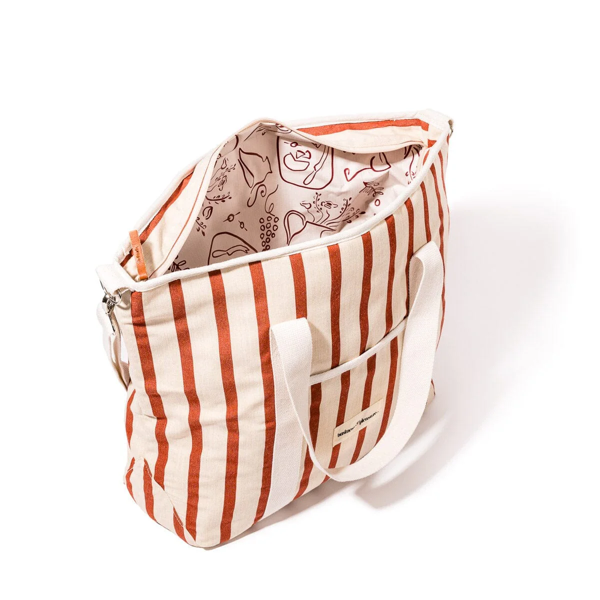 The Cooler Tote Bag - Monaco Le Sirenuse Stripe - Image 4