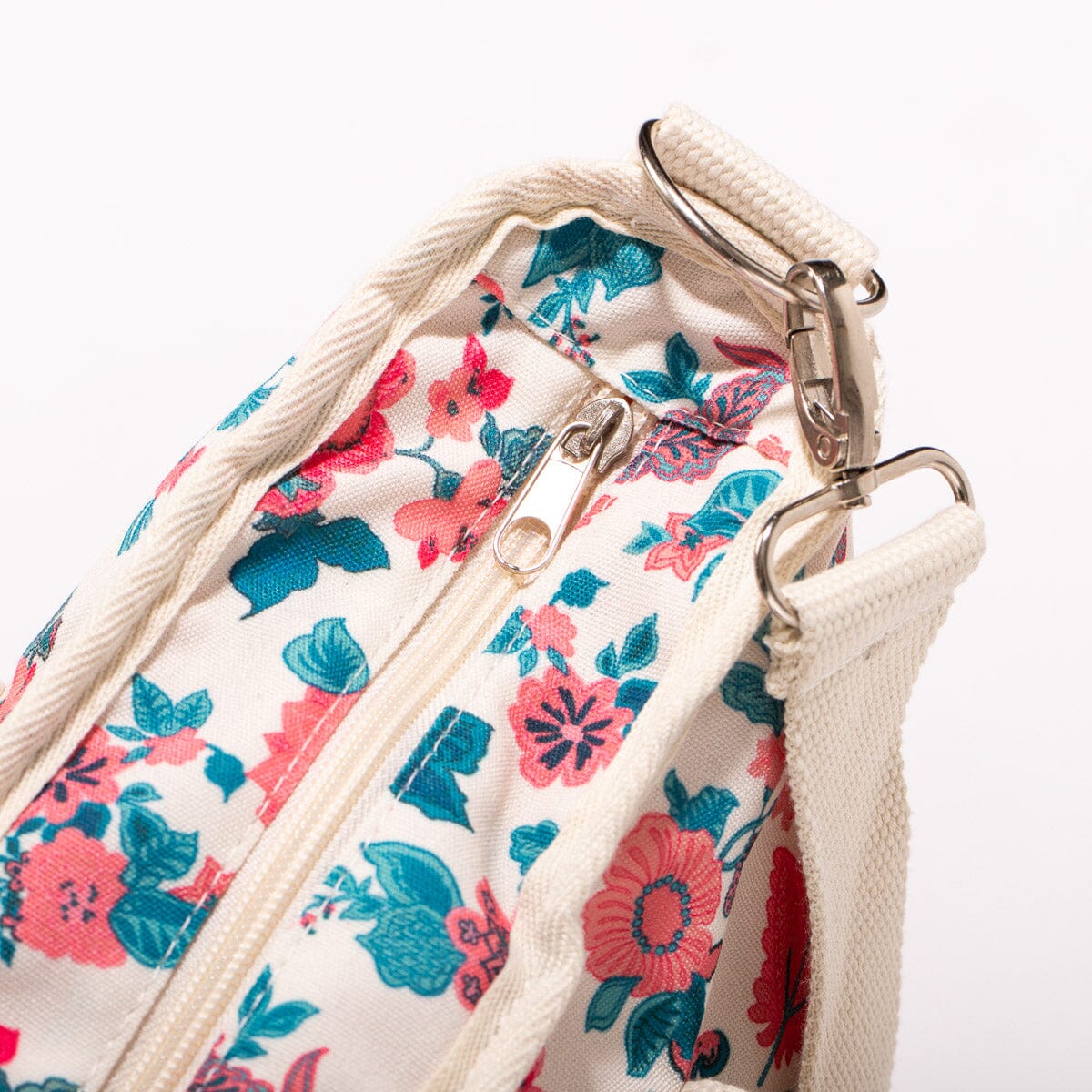 The Cooler Tote Bag - Paisley Bay Palm Pink - Image 5