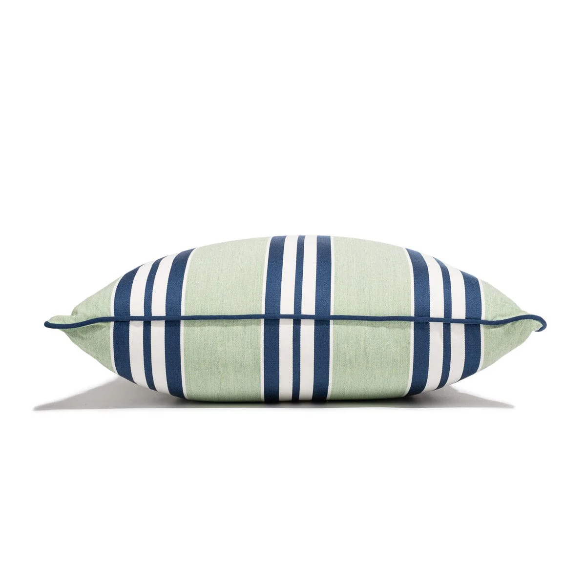 The Euro Throw Pillow x Julia Berolzheimer in Green Stripes - Image 4