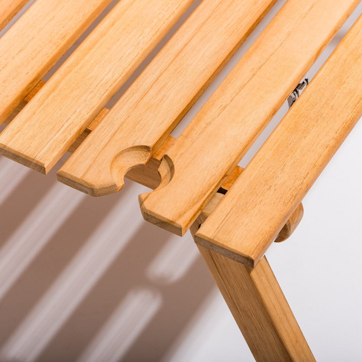 The Long Folding Table - Teakwood - Image 7
